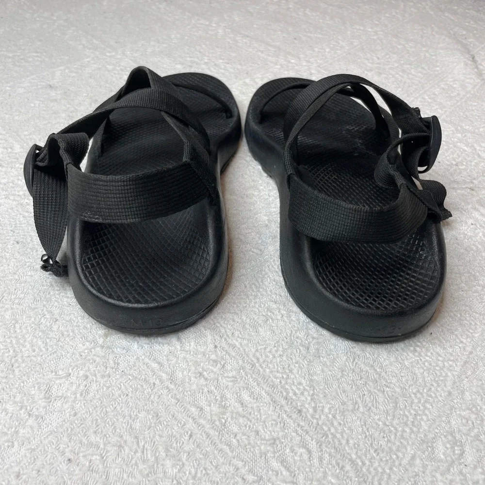 Chaco Z1 Classic Mens Sandals Size 13 Black Adjustable Strap Hiking Sport Shoes